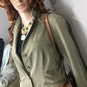 SOLD💥Vintage J. Crew Factory Olive Green Jacket